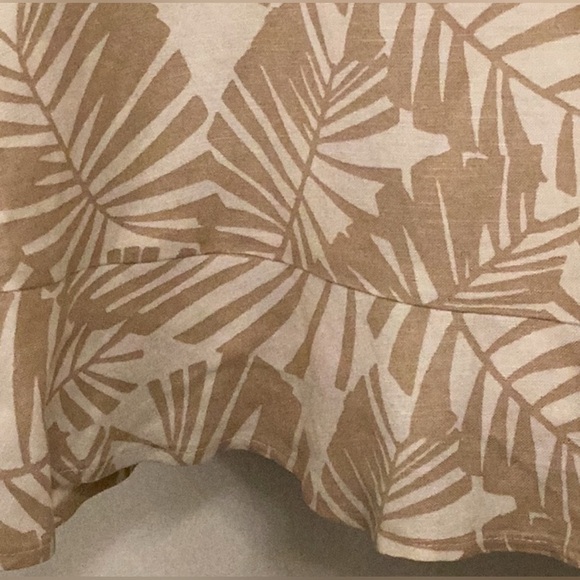 Loft Palm Print dress women’s  size 8 preowned but in great condition - Picture 4 of 16